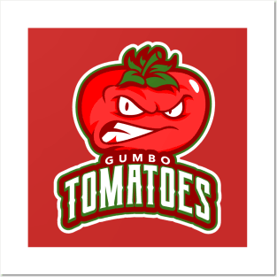 Gumbo Tomatoes Posters and Art